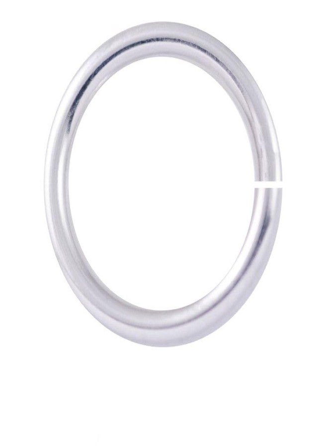Adabele 100pcs 10mm Open Jump Ring O Ring Connector (Strong Wire 1mm/18 Gauge) Sterling Silver Plated Brass for DIY Craft Jewelry Making CF83-10 - Image 1
